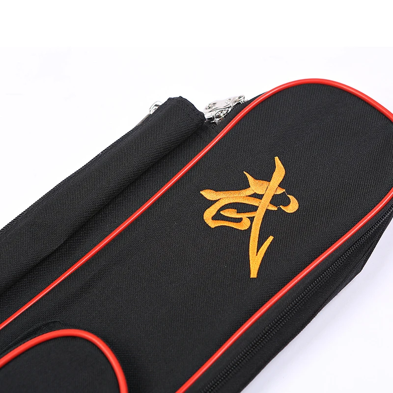 Grande capacidade multifunction espada vara sacos 1.1m taichi dupla camada espada sacos wushu e kung fu artes marciais produtos