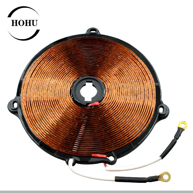 Induction Cooker Coil Cooking Component Heating 1800W-2100W 220V Universal Panel Copper Plated Coils Safe Part