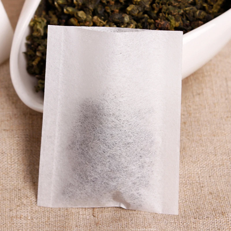 Tea Bag Biodegradable Food Grade Hot-Sealed Filter Paper High Gas Permeability Filter Coffee Teabags Can Contain Variety Spices