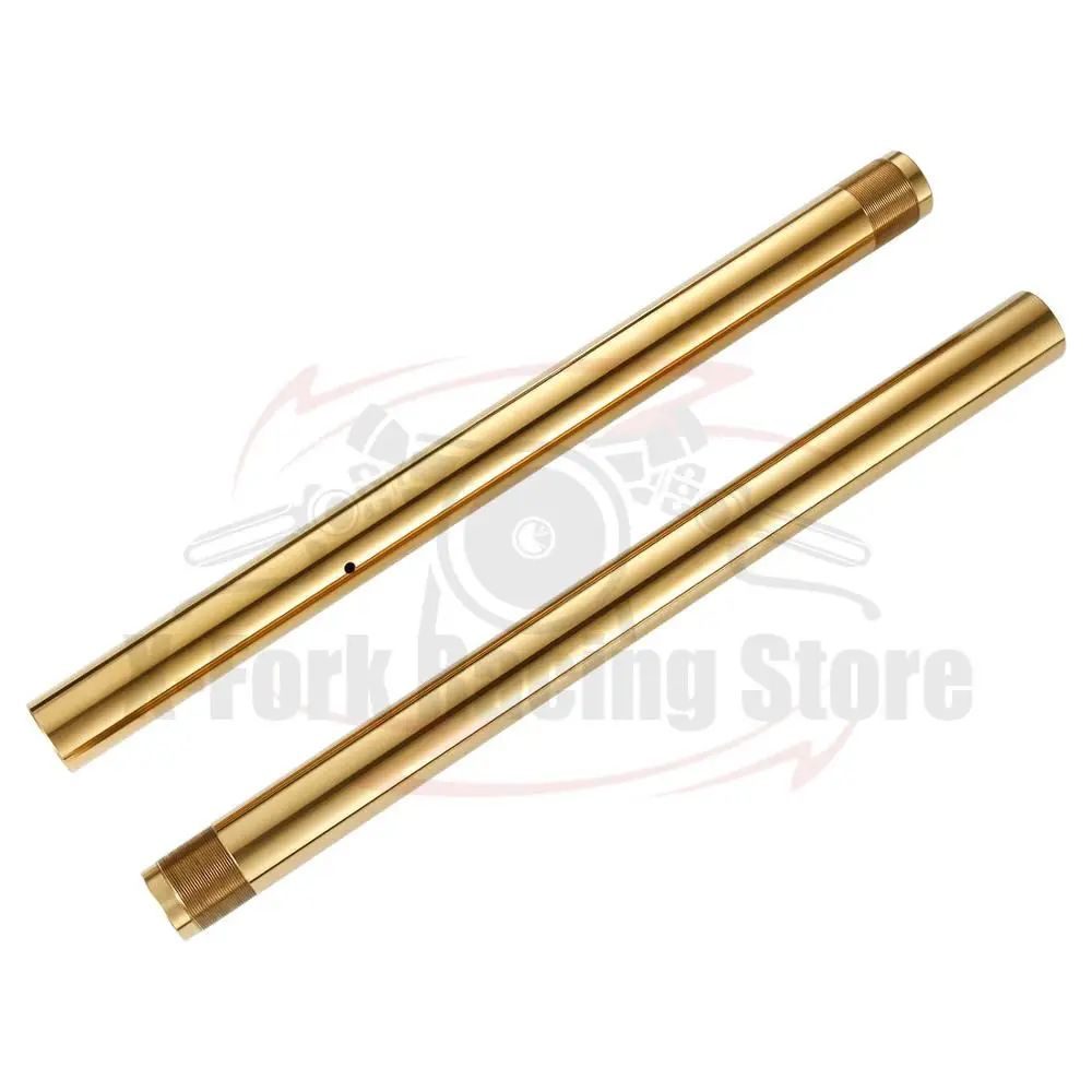 Oro Stanchion Forcella Anteriore Tubi di Tubi Interni Per Yamaha R1 2009-2014 2010 2011 2012 2013 43x559mm 14B-23120-0000 14B-23110-0000