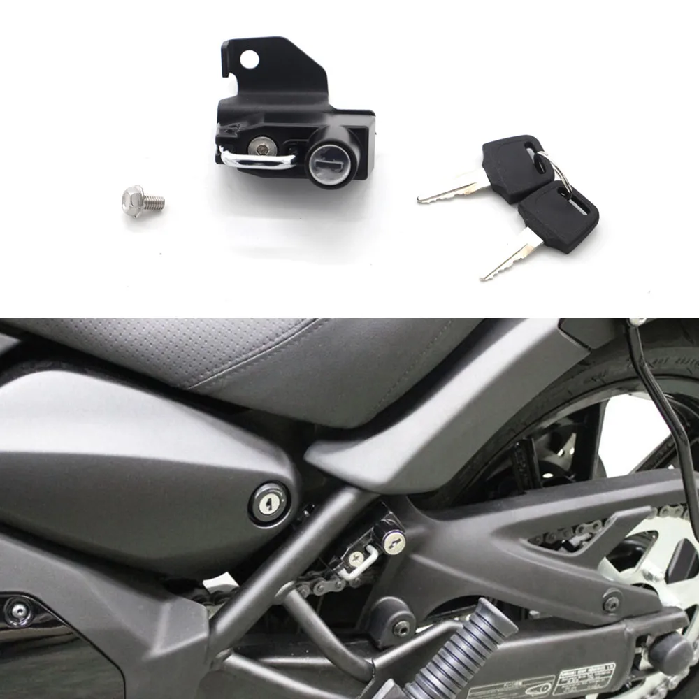 

Motorcycle Helmet Lock Anti-Theft For Kawasaki Vulcan S/ABS EN650A 2015-