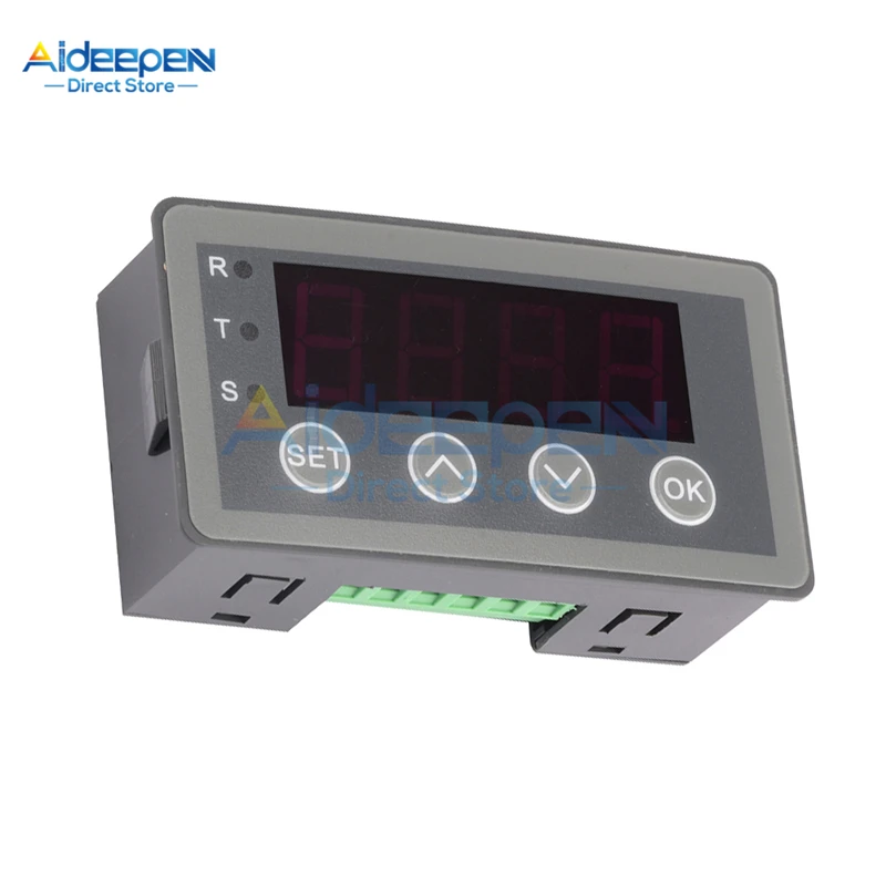 LED Digital Display Meter 0-10V 0-20mA 2-10V 4-20mA Analog Input Display Table Digital Display Head Relay Output/RS485 Output