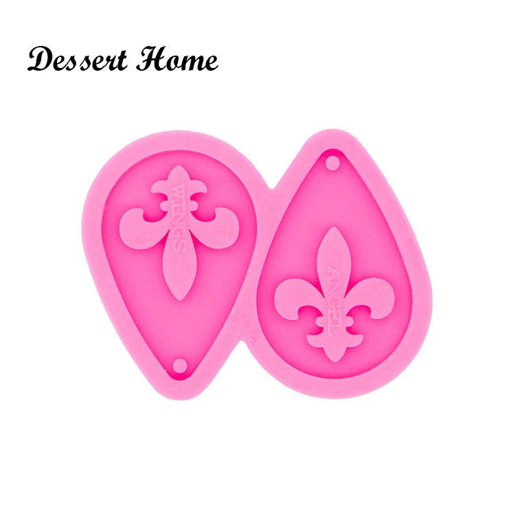 DY0001 Mouse earrings Epoxy Resin Molds For DIY Jewelry Shiny Glossy Silicone mold Wholesale