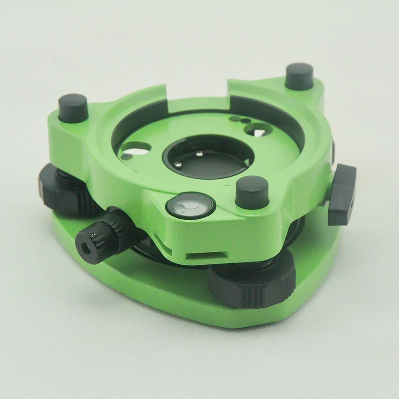 

New Green Three Jaw Tribrach Adapter With Optical Plummet For Lei ca total stations prism