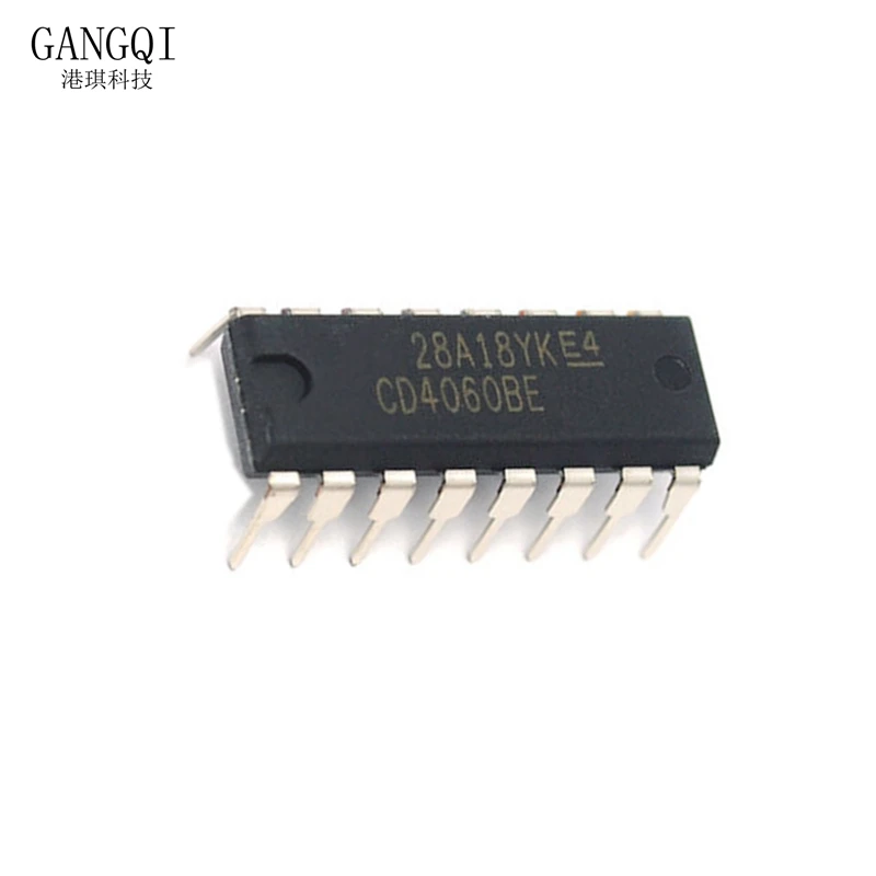 10pcs/Lot CD4060BE DIP-16 CD4060 DIVIDER IC New In Stock