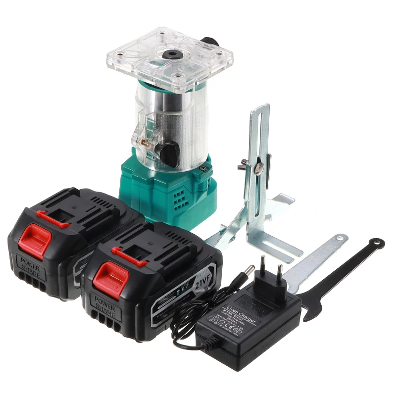Tagliabordi elettrico senza fili 21V 850W Router senza spazzole intaglio del legno fresatrice rettifica del legno scanalatura lavorazione del legno