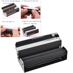 DIY Cigarette Filling Roller Machine Tools Tobacco Cutting Cigarette Machine Roller Filling Metal Roller Smoking Accessories