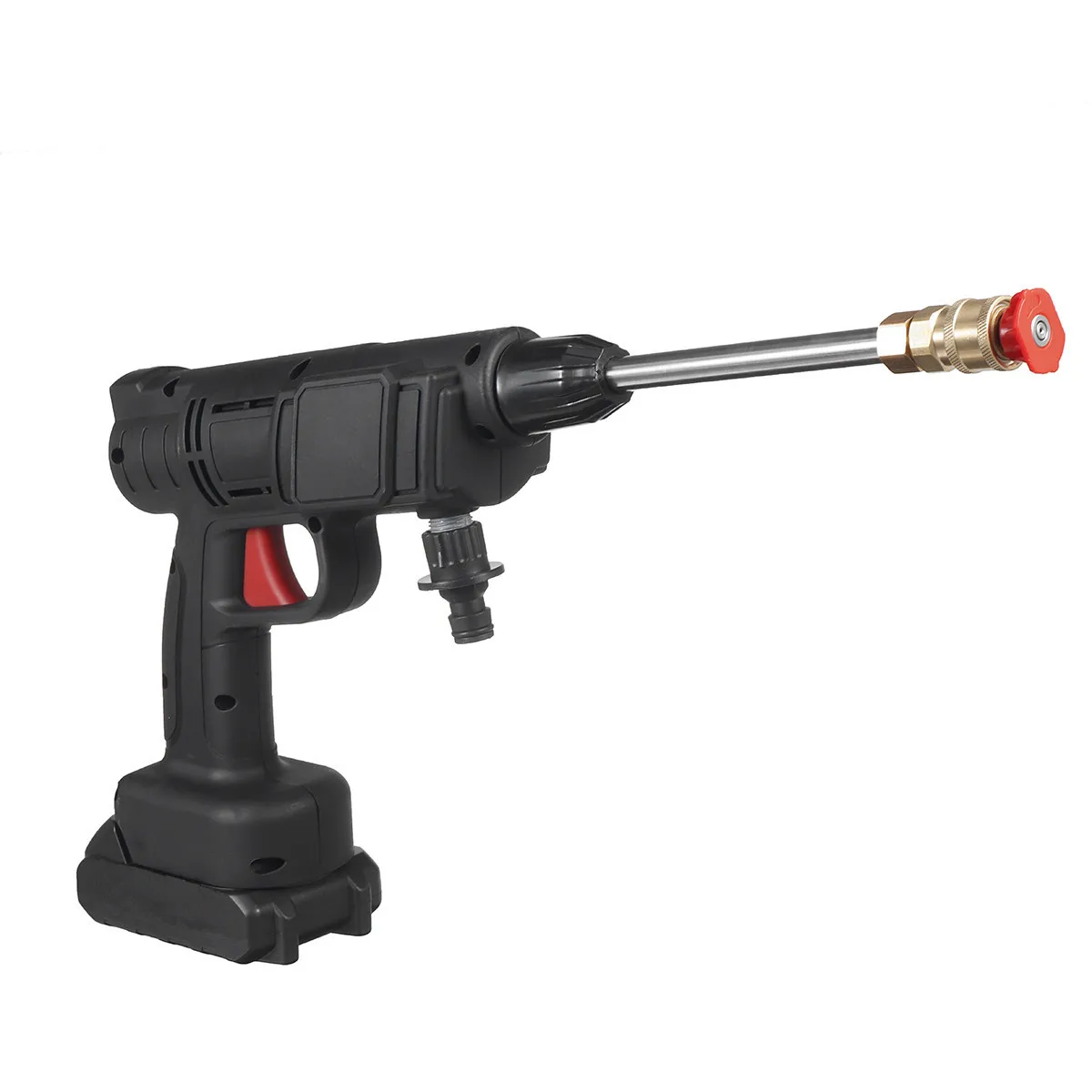 Imagem -05 - Pistola de Água para Lavagem de Carro 30bar 10000mah sem Fio Elétrica Alta Pressão Recarregável Pistola Spray para Carros Makita Bateria de 18v