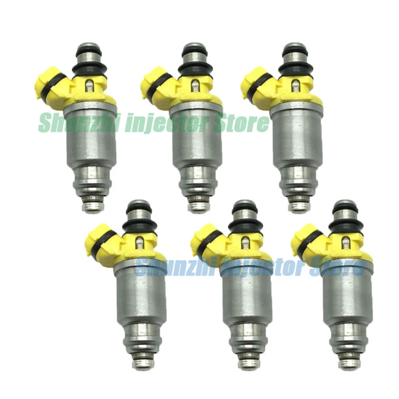 

6pcs Fuel Injector Nozzle For TOYOTA 90-92 Celica & MR2 2.2L OEM:23250-74040 23209-74040 2325074040 2320974040