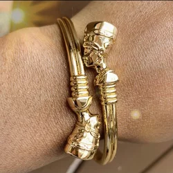 Punk Egyptian Nefertiti Queen Bracelet Bangles For Women Adjustable Vintage  Stainless Steel Bracelet Men African Jewelry
