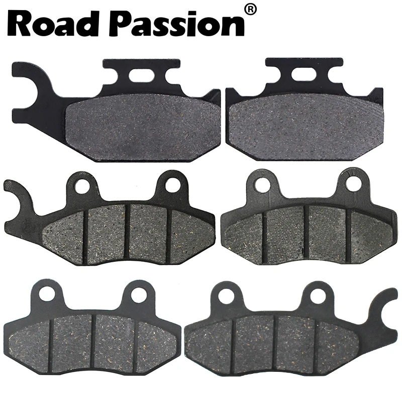 Motorcycle Front and Rear Brake Pads for Yamaha YFM 700R YFM700R Raptor YFM 700 2006-2015 YXR450 Rhino YXR 660 2004-2009 FA135