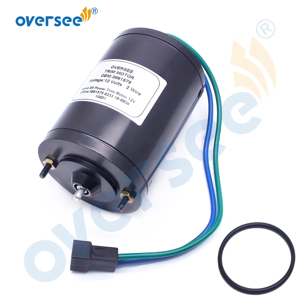

3861575 Trim Tilt Motor For Volvo SX Sterndrive Power Trim Motor 12V 2 Wire 3861575 6233 18-6804