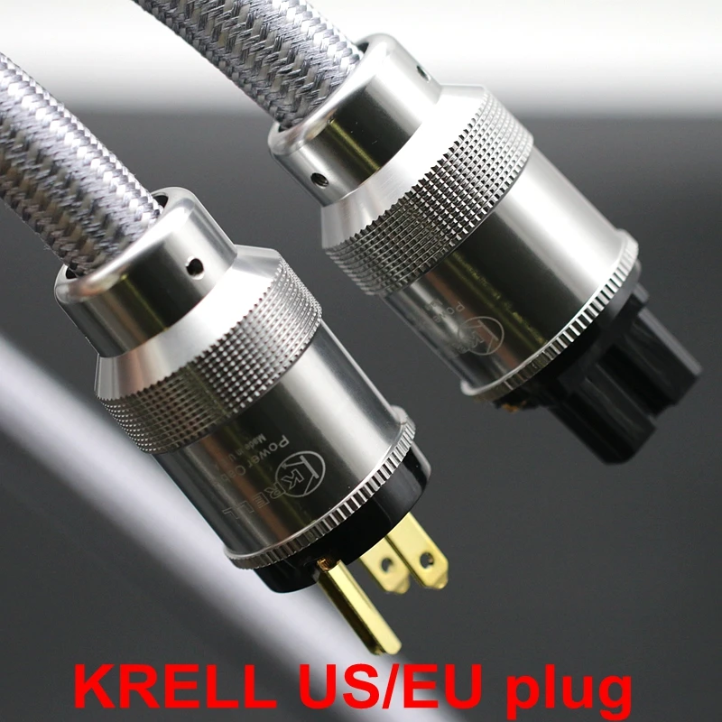 Hifi Krell Liefhebber Grade Occ Netsnoer Hi-End Niveau Ere/Eu/Au Plug Ac Cabo Audio cd Versterker Versterker Kabel