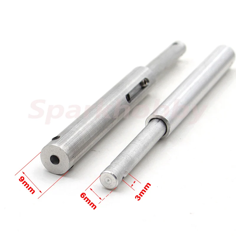 3/6PCS M3 M4 Lightweight Aluminum alloy Anti-Vibration Landing Gears Shock absorber Straight rod for RC aircraft shockproof ACCS