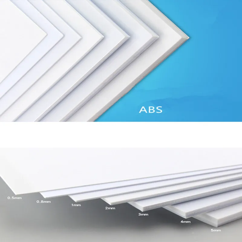 

2mm to 10mm ABS Thickness 100mm x 150mm ABS Styrene Sheets White NEW More proportion