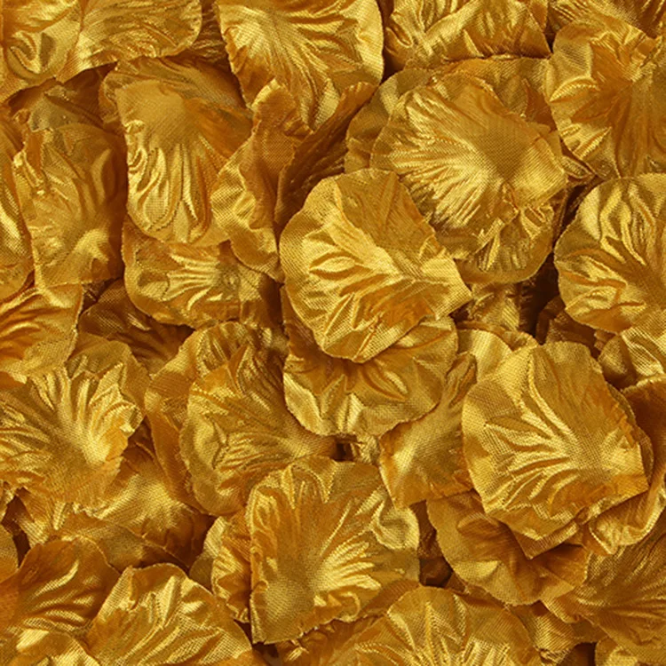 500Pcs/bag Silk Rose Petals for Wedding Decoration Romantic Artificial Rose Flowers Wedding Accessories