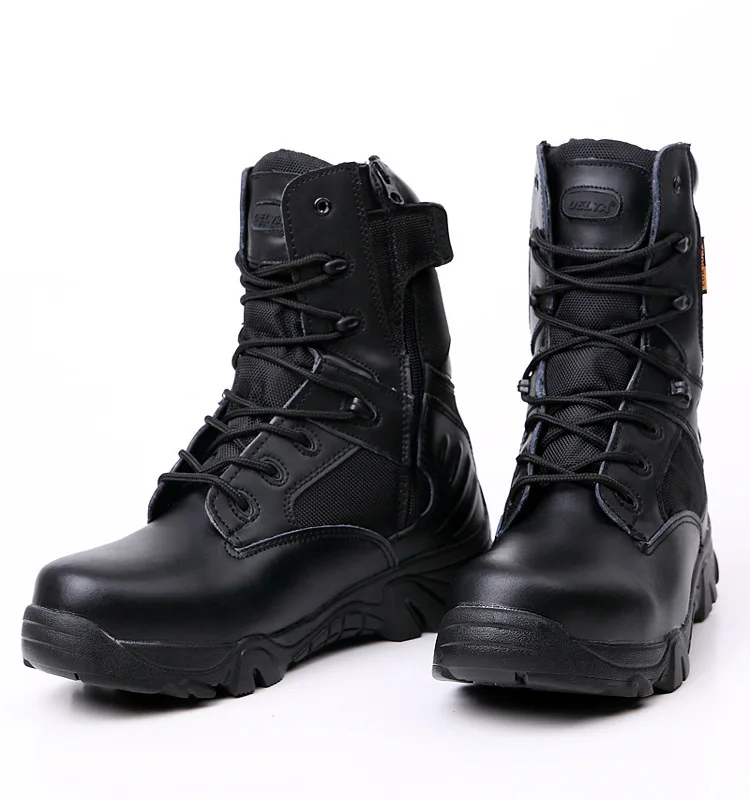 Botas de combate Delta de fuerzas especiales para hombre, para acampar al aire libre, escalada, viajes, senderismo militar, asalto, zapatos tácticos