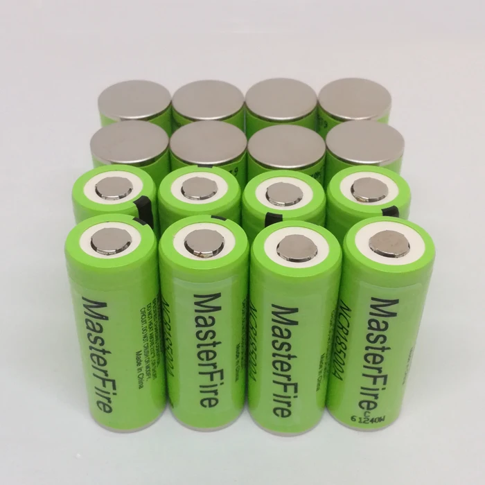 MasterFire 100pcs/lot Original 3.6V NCR18500A 18500 2000mah Li-ion Battery Rechargeable Lithium Batteries Cell For Panasonic