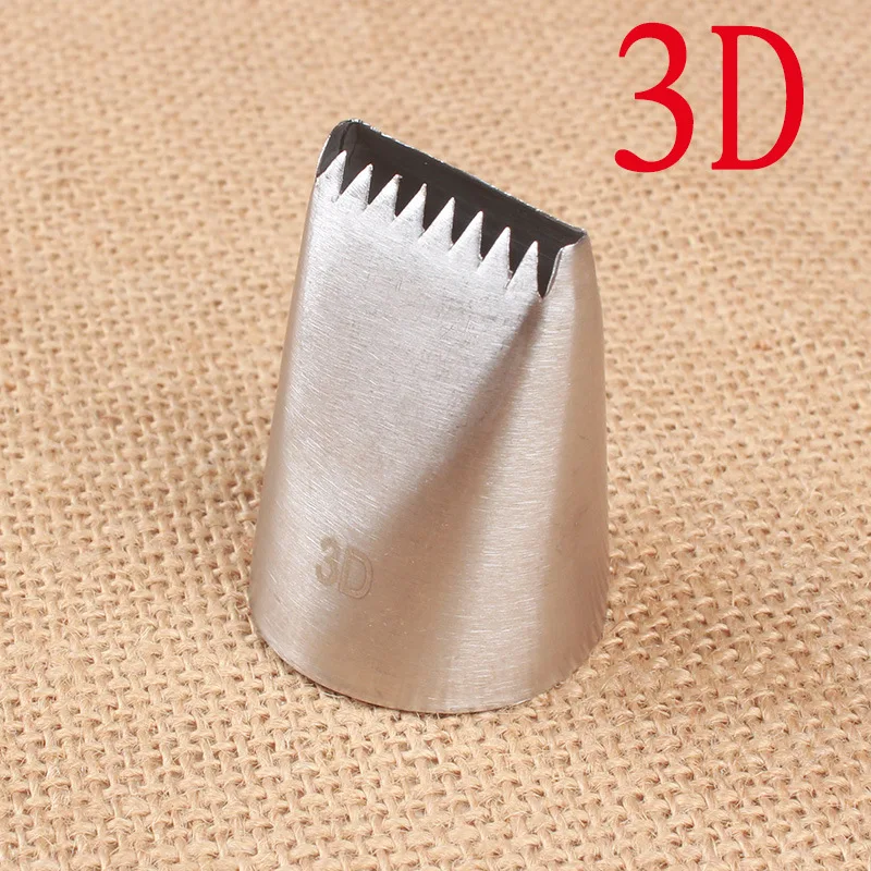 

3D# Single Row Basket for Flower Arranging Woven Decorating Mouth 304 Stainless Steel Cake Baking DIY Tool Extra Large