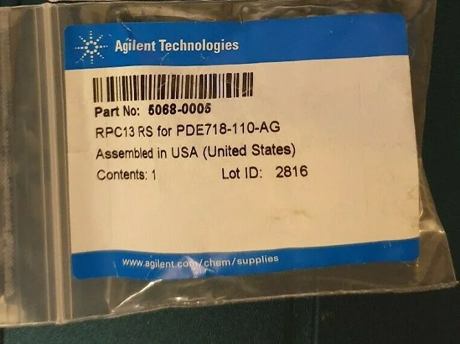 

For 5068-0005 Agilent 5-position 7-port Valve Rotor Seals Venting Valve Head For 1290 Binary Pump