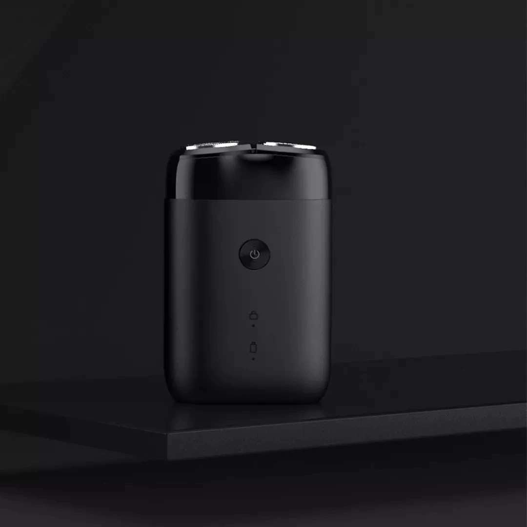 شاومي Mijia S100 2 ماكينة حلاقة كهربائية للرجال ، مقاوم للماء المحمولة الحلاقة مع مؤشر قابلة للشحن بو LED