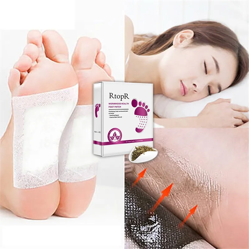 Wormwood Health Foot Patch Detoxifying Chinese Medicine Improve Sleep Detox Beauty Health Foot Patch pro