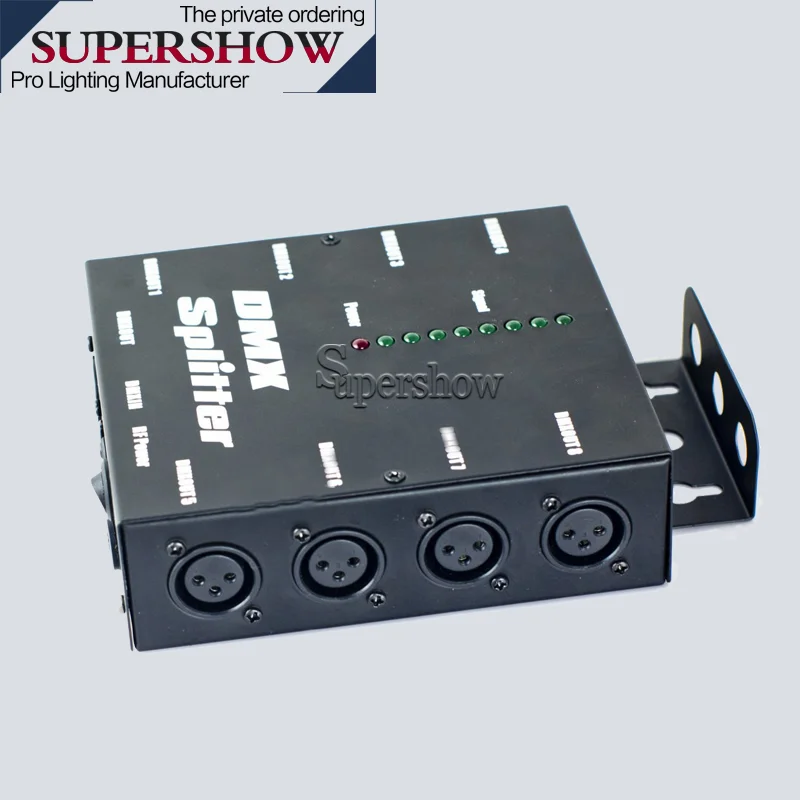 

Professional-grade four-channel DMX512 signal amplifier for dj dicso bar spot beam zoom moving head light