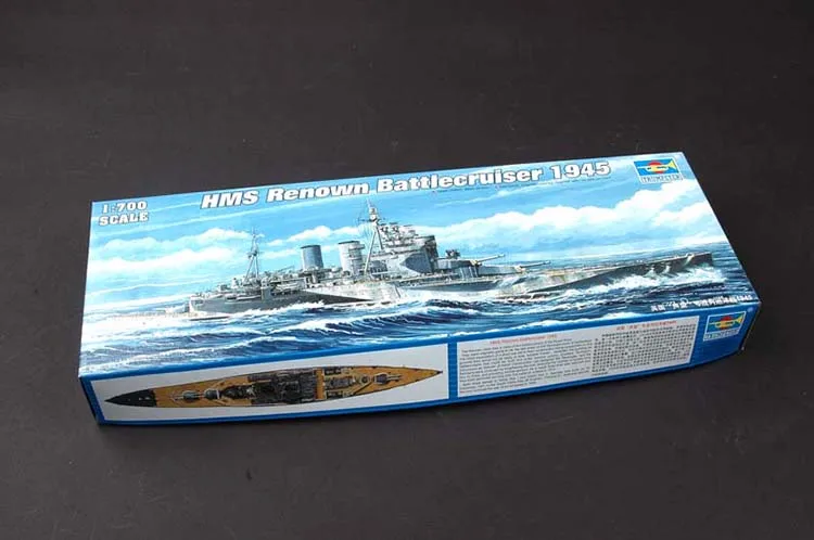 Trumpeter Assemble Model  Airplane Warship 1/700 British Prestige Battle Cruiser 1945