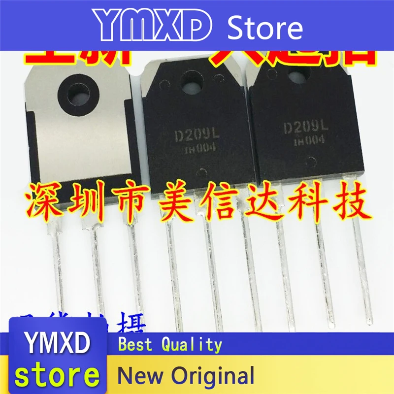 

10pcs/lot New Original 2SD209L D209L power switch instead of E13009 NPN 700V,12A 130W In Stock