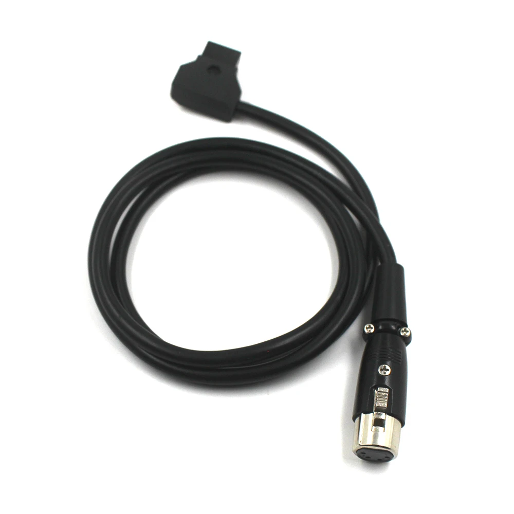 D-tap Dtap Male to 4Pin XLR Female 1M Connector for Tvlogic/Panasonic/SONY Monitor Power Cord, ROLAND EDIROL R88 Adapter Cable