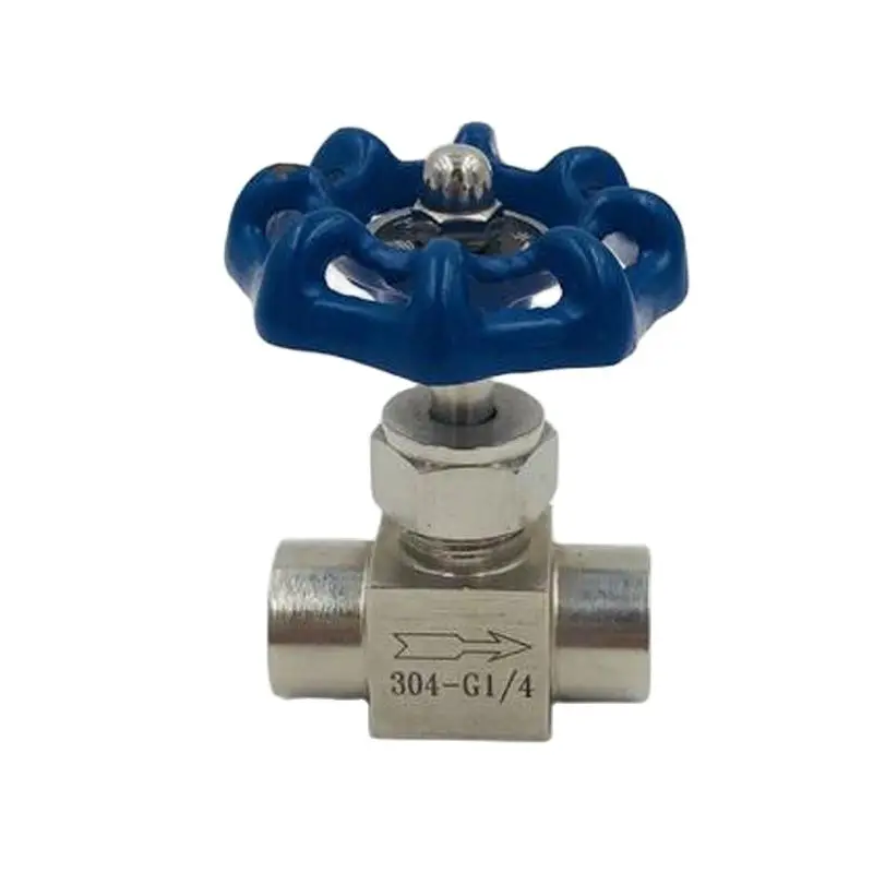 

Manually Adjustable Needle Valve Stainless Steel SS304 Flow Adjustment 1/8"1/4" 3/8"1/2" Female Threaded Ball