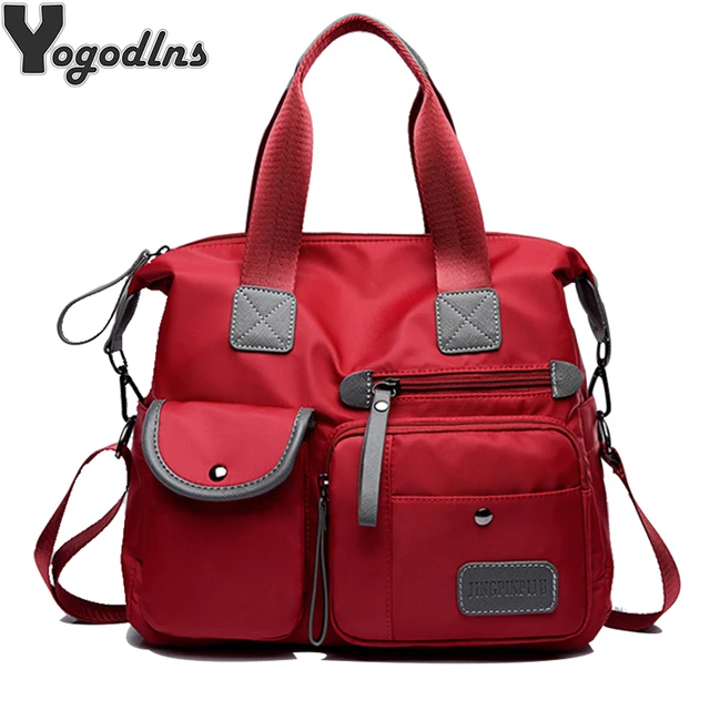Wielofunkcyjne torebki na co dzień dla kobiet o dużej pojemności torba listonoszka nylonowe torby typu Crossbody torba na ramię Totes Bolsa Feminina