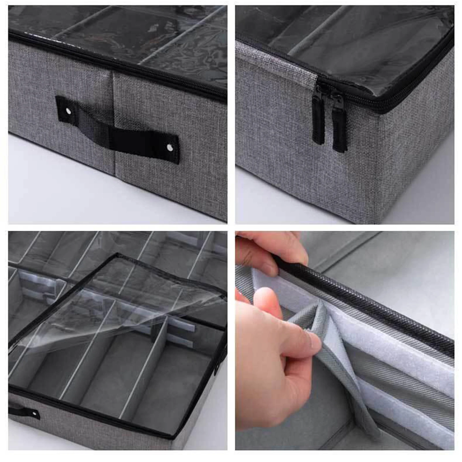 Under Bed Shoe Storage Organizer Shoe Storage Chest Container for Home Use Shoe Organizer Under Bed Shoe Storage Box Clothes