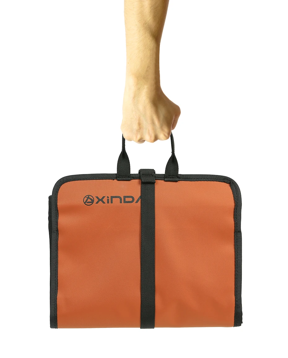 Xinda 320T Nylon-Tasche Wasserdichte Verschleißfeste Schnellverschluss-Karabiner-Tasche Kletterausrüstung Werkzeug-Aufbewahrungstasche – Detail 3