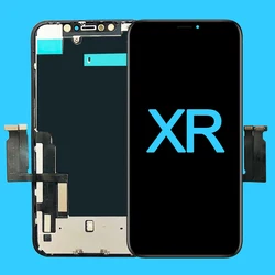 Fabryczna hurtownia nowego ekranu dotykowego Lcd do iPhone XR z metalowym wyświetlaczem fabrycznym do ekranu dotykowego iPhone XR Lcd OEM