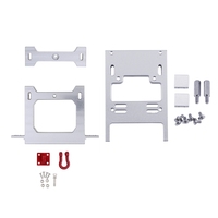 Metal Beam Rear Bumper Servo Fixed Mounting Bracket Upgrade Parts for WPL B14 B24 B16 B36 C14 C24 1/16 RC Car