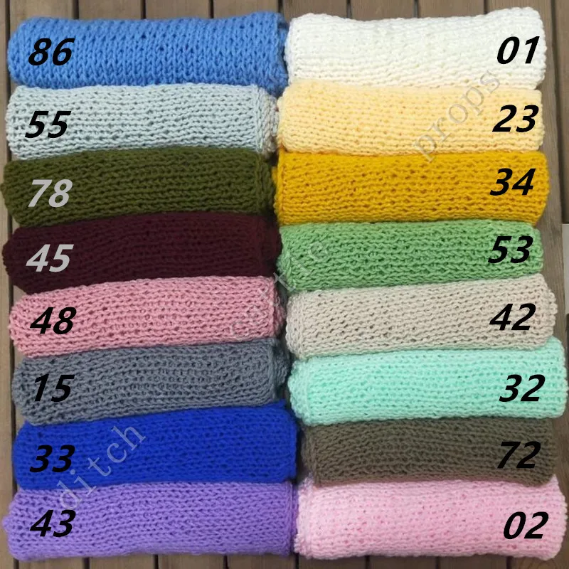 50*50cm Newborn Photography Props Wraps, Blankets, Thick Cotton Milk Cotton Basket Fillers