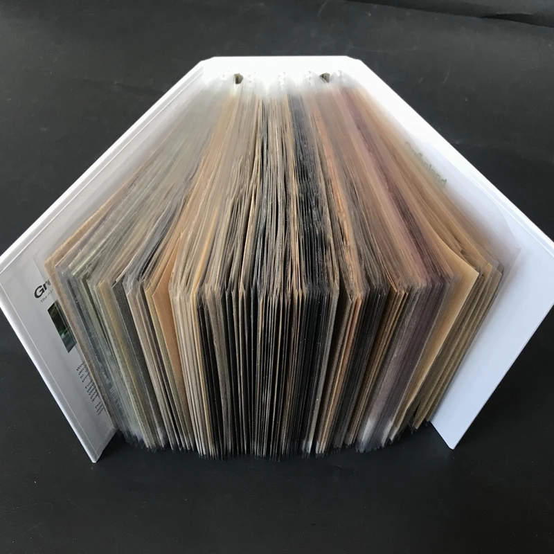 Engineered Wood Veneer And Dyed Veneer Sample Book 200 Hundreds Options