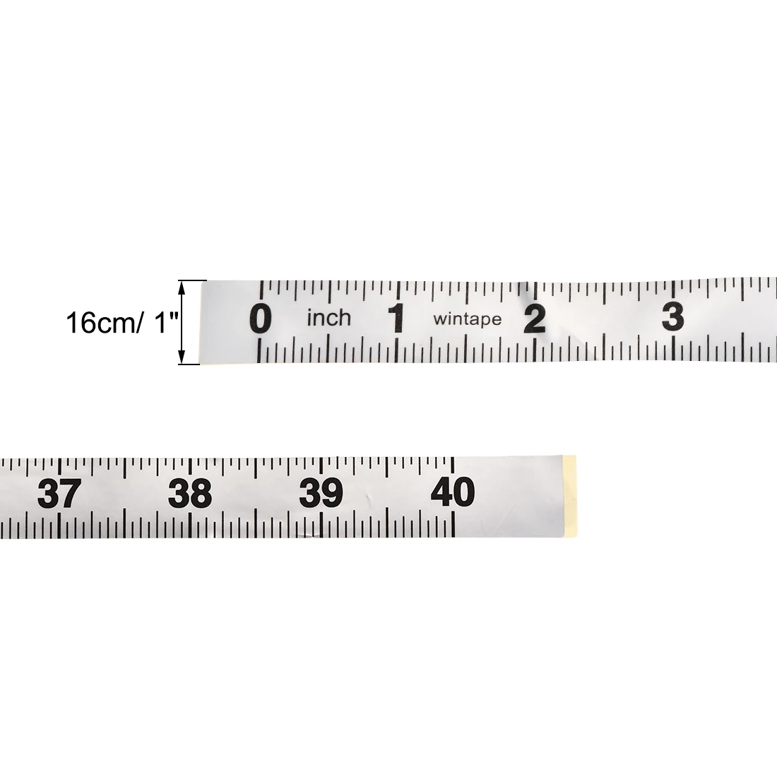 2 Chiếc 40 Inch Cơ Thể Đo Thước May May Băng Dính Ủng Hộ Thước Dây Inch Quy Mô May Thước Dây Đo Cho may