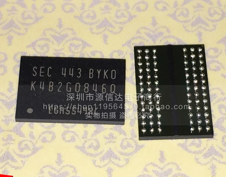 Mxy  100% new original   K4B2G0846Q-BYK0  K4B2G0846Q-BYKO BGA  2G Memory chip  K4B2G0846Q BYK0