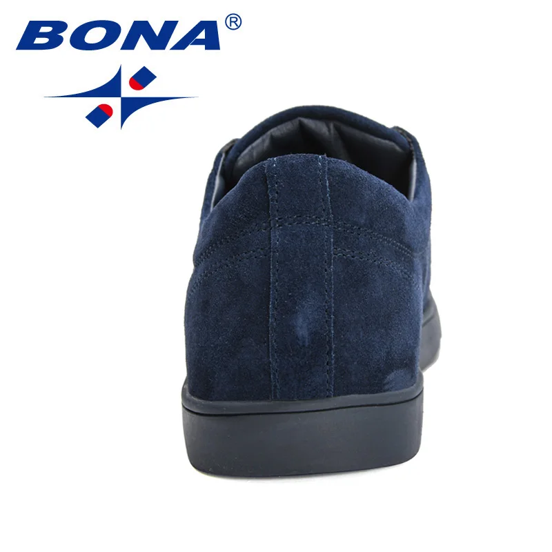 BONA 2022 New Designers Classics Casual Shoes Men Suede Breathable Outdoor Light Sneakers Man Skateborading Footwear Mansculino