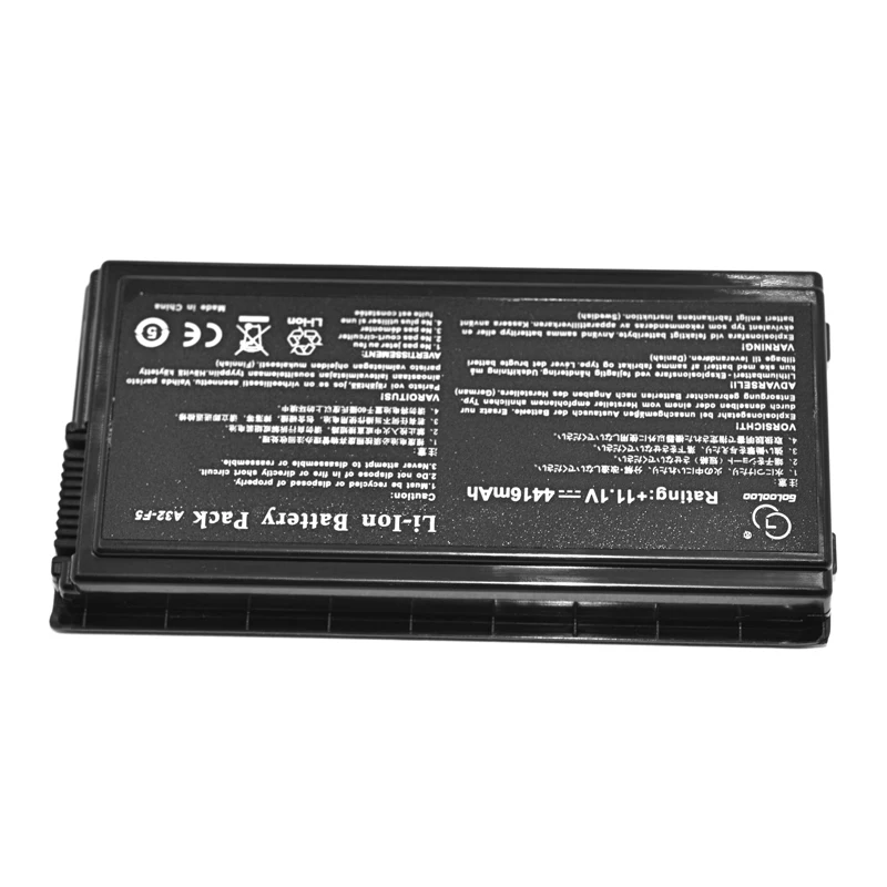 Golooloo 5200mAh 6CELL A32-F5 New laptop battery for Asus F5C F5M F5R F5SL X50RL X50SL X50V X50VL 90-NLF1B2000Y a32-f5 6 cells