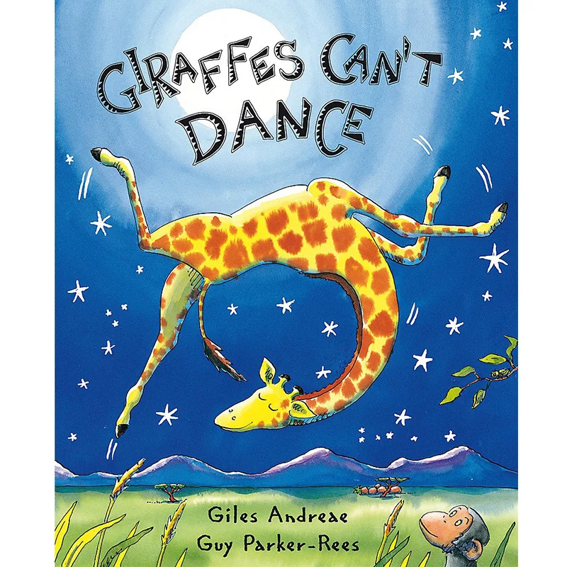 

Giraffes Can't Dance By Giles Andrede English Stories Picture Card Book For Children Reading Kids Early Educational Learning