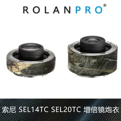 ROLANPRO Camera Lens Camouflage Rain Cover for Sony E bayonet 1.4X (SEL14TC), Sony E bayonet 2.0X (SEL20TC) Barlow Guns Clothing