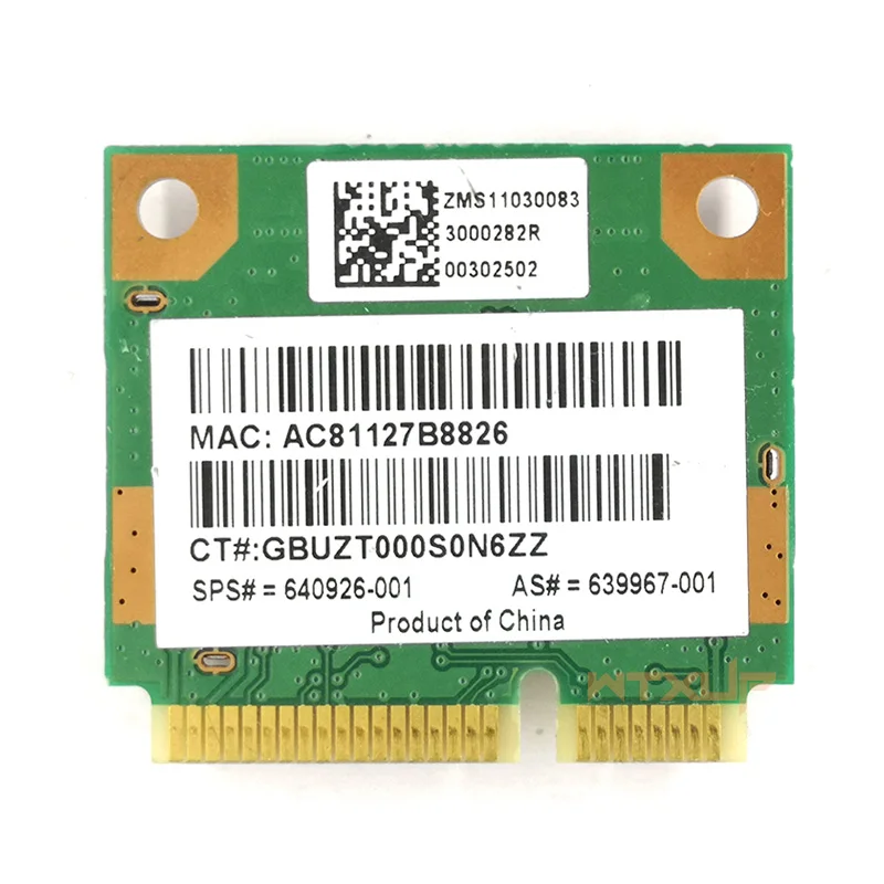 Realtek-RTL8188CE 640926-001 639967-001150Mbps 노트북 무선 어댑터 wifi 카드, HP 4431S 4436S 4430S 4535s 4730s CQ43 CQ57