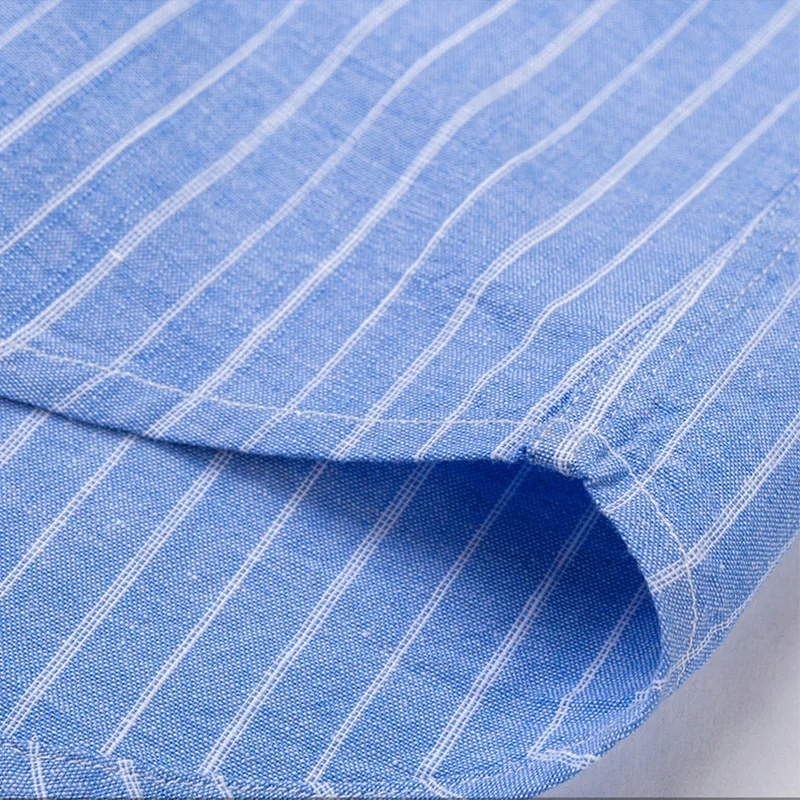 Aoliwen brand Men Oxford fabric large size anti wrinkle casual short sleeve shirts for men 100% cotton Comfortable slim shirt