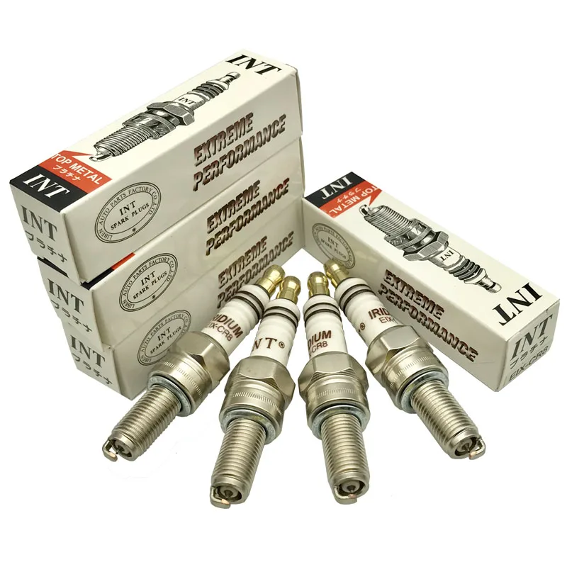 10pcs IRIDIUM spark plug EIX-CR8 FOR CR8E CR8EGP CR8EIX CR8E IU24 G63R U24ESRNZU TP430C CR8EK CR9EK B7RIU BUJIA IU22 BR8IU