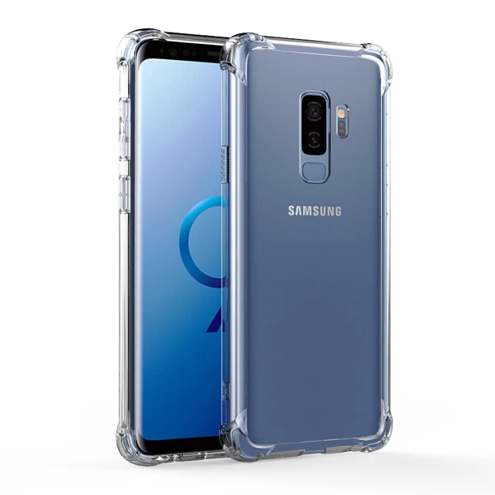 Shockproof Clear Soft Silicone Armor Case For Samsung Galxay A6 A8 Plus A5 A7 J2 Pro 2018 J3 J5 J7 A3 J1 2016 2017 Back Cover