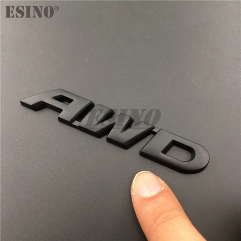 3D V6 AWD автомобильный металлический сплав, крыло багажника, приклеивающийся значок, задняя дверь, Displaceme Эмблема для Toyota Highlander V6