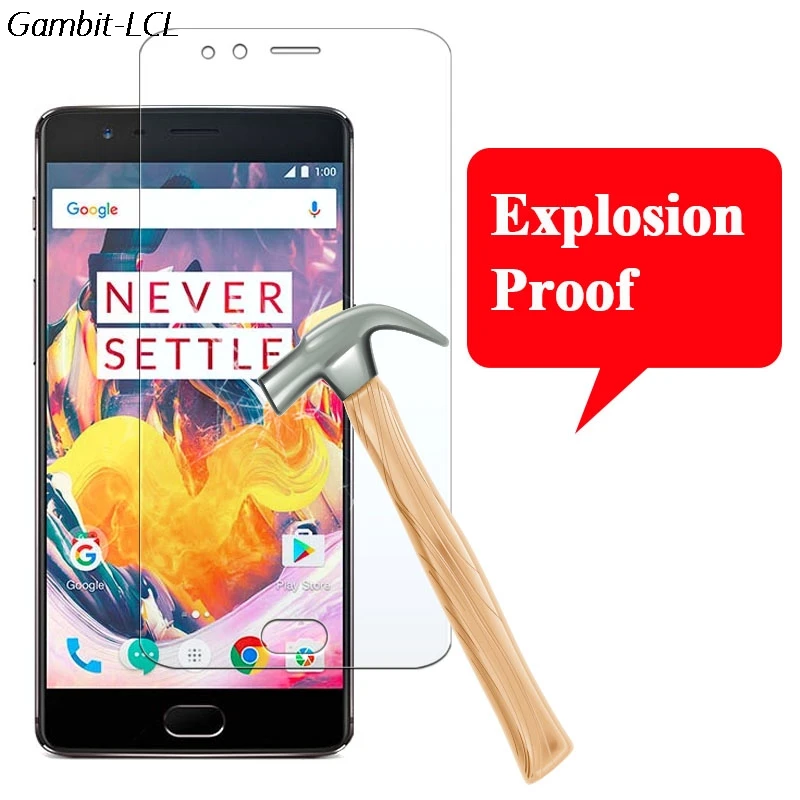 9H Tempered Glass Screen Protector For Oneplus 6 for 1+6 5T 6T 3T for One Plus 5 Five 2 3 6 7 7T Explosion Proof Protective Film